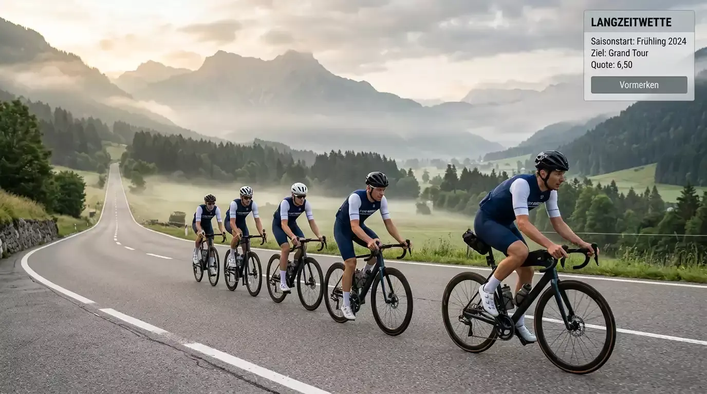 Grand Tour Radsport-Szene mit Langzeit-Perspektive