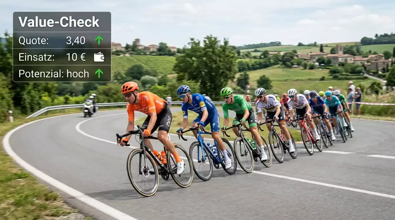 Radsport-Analyse mit Fokus auf Quotenbewertung und Strategie